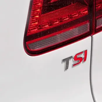 3D kovové písmeno TSI s emblémem na zadním kufru, odznak, samolepky, obtisk, styling auta pro VW Polo Golf 5 6 7 CC Passat B5 B6 Bora Volkswagen 8 nejlepší prodej Znak vozu VW Passat CC - №1