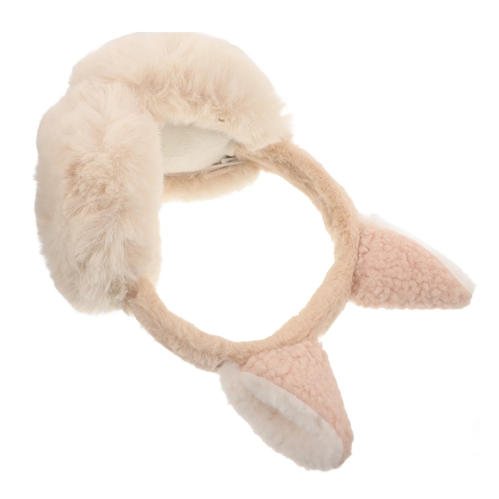 Warm Fox Protection Cover for Women Winter Girls Furry Headbands Accessories Outdoor Covers