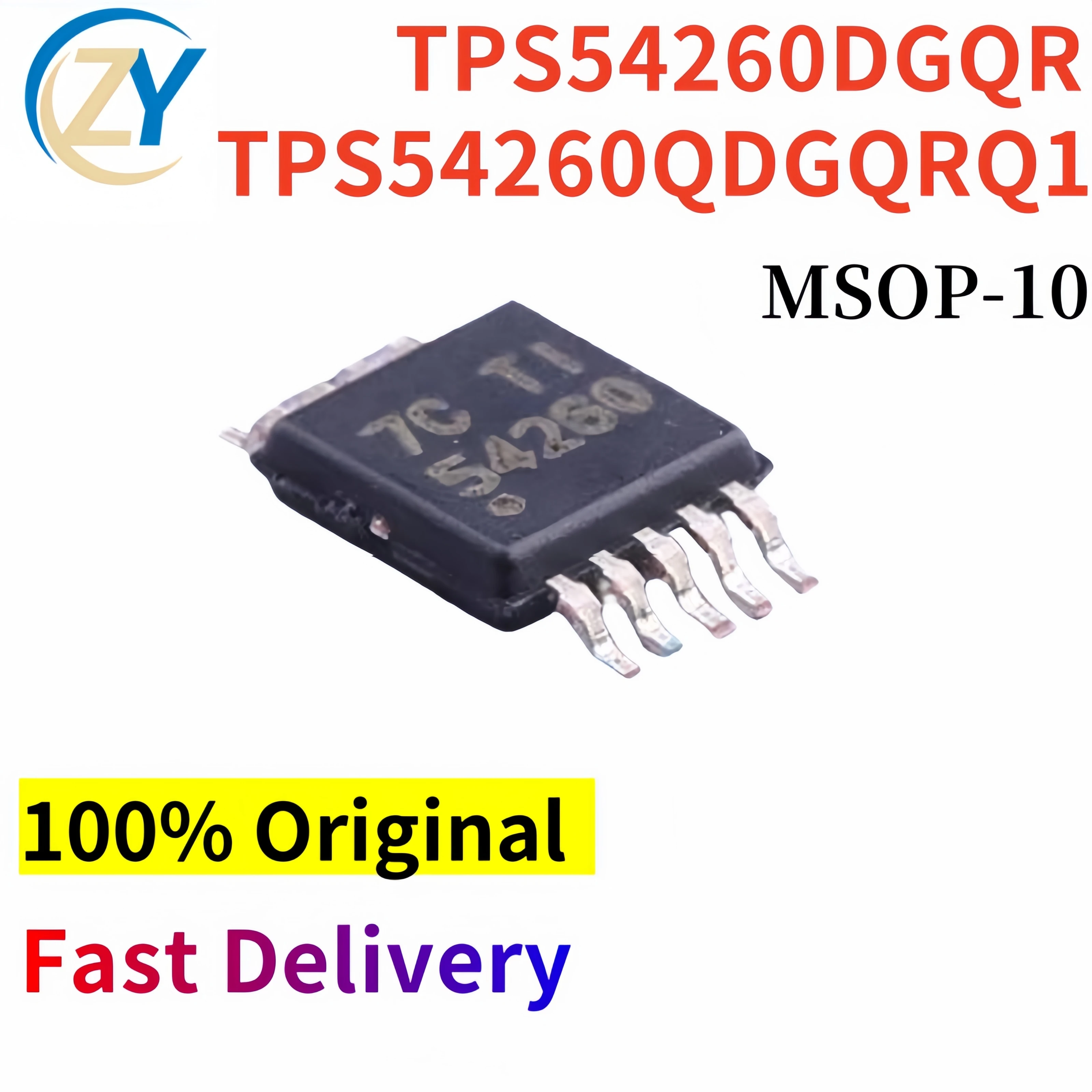 

(5-20pcs) TPS54260 TPS54260DGQR Regulators TPS54260QDGQRQ1 MSOP10 100% Original & In Stock