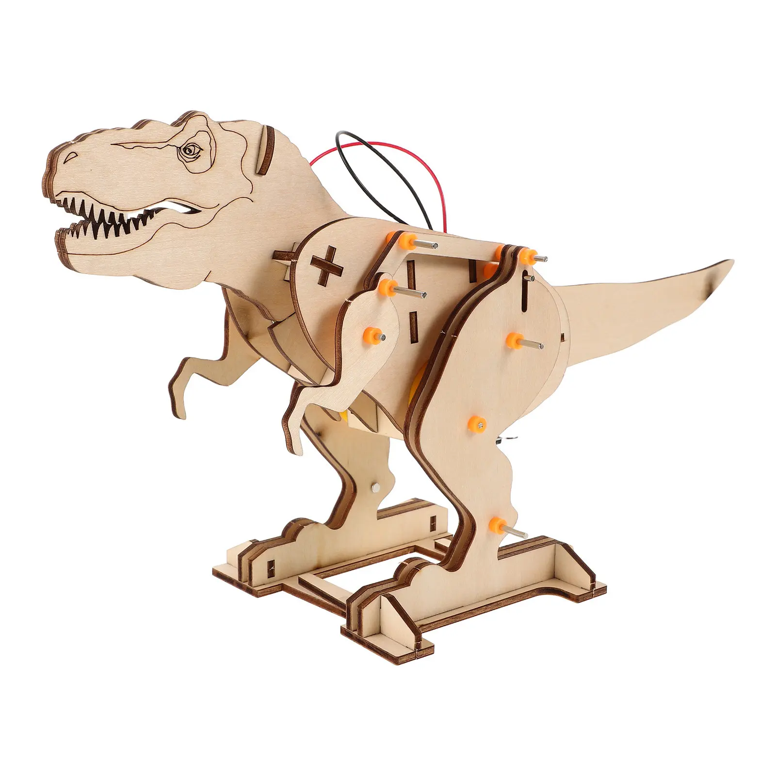 

Деревянный набор для научных экспериментов «Динозавр»: принципы физики рычага, развивающий конструктор-головоломка для творчества и самостоятельной сборки