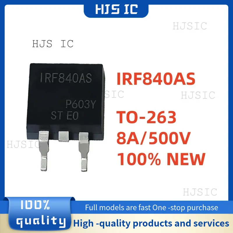 10PCS 100% NEW IRF510S IRF520NS IRF540NS IRF620S IRF630NS IRF640NS IRF720S IRF740S IRF820S IRF830S IRF840AS IRF840S TO-263