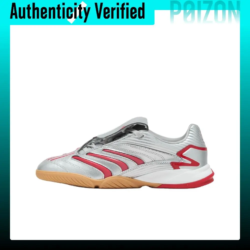 Adidas Predator Sala Soccer Shoes Women's Silver Red IH6780