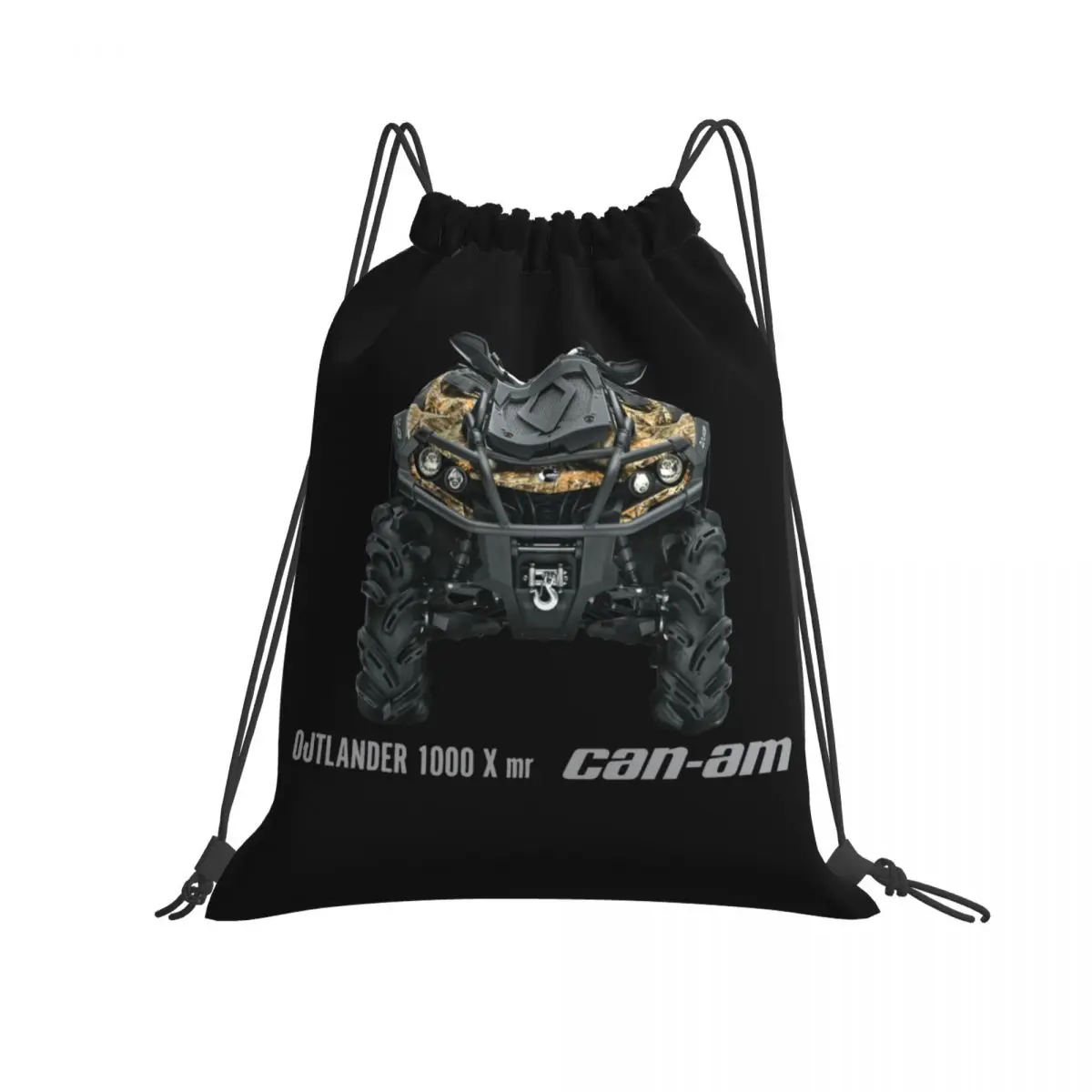 Brp Can-Am Outlander 1000 X Mr Drawstring Bags Gym Bag Travel Training Lightweight Multi-function