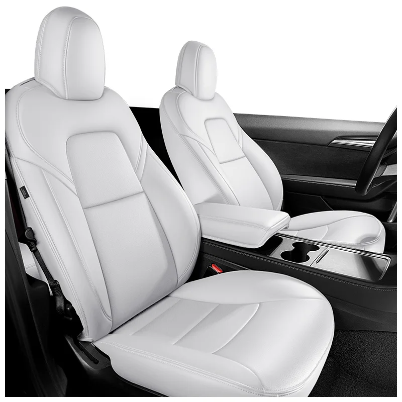 

Model 3/Y Nappa PU Leather All Weather Car Seat Protection Waterproof Colors Cover For