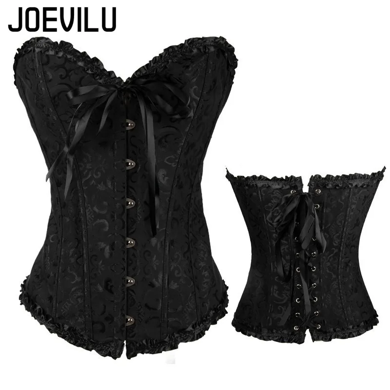 Sexy Steel Boned Corset Top Push Up Bustier Wedding Bride Underwire Tummy Shapewear Overbust Crop Tops for Women Cute Y2k Tanks