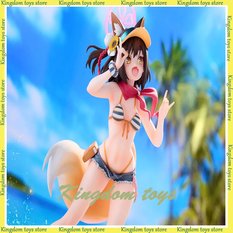 

Blue Archive Anime Figure Kuda Izuna Figure Swimwear Ver Figurine Cute Collectible Model Doll Desk Decoration Christmas Gift Toy