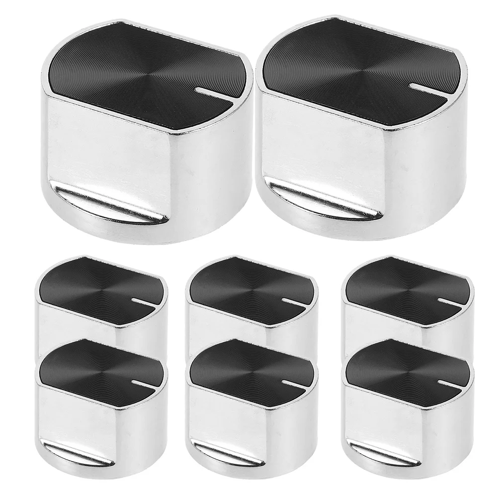 

8 Pcs Gas Stove Switch Cooktop Burner Control Knob Zinc Alloy Cooker Knobs Replacements Furnace