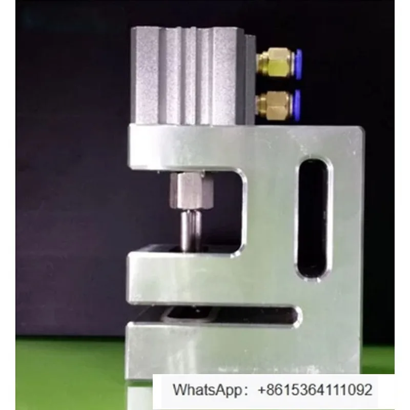Round hole pneumatic plastic bag punching machine diameter 11~30mm