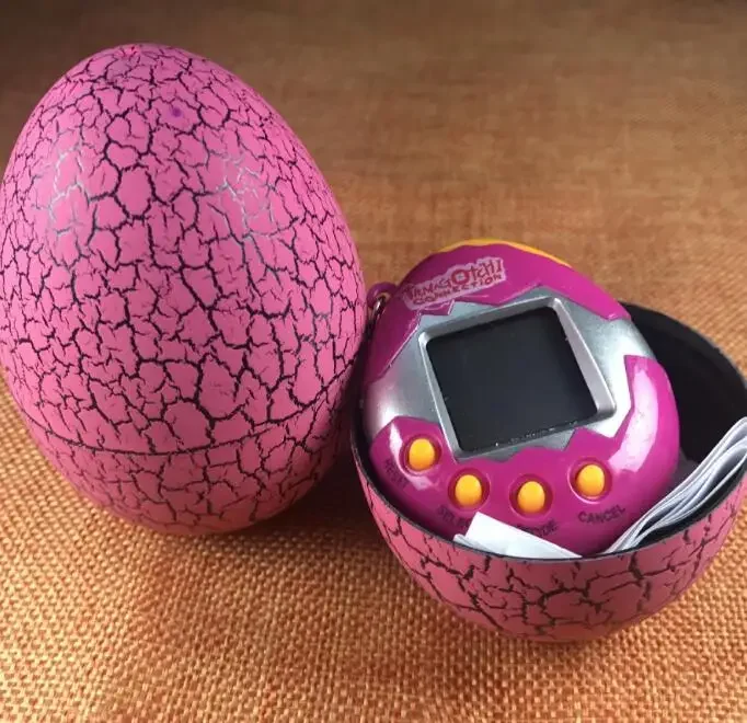 2024 Hot Tamagochi Dinosaur Eggs Electronic Pets Figure Cute Toys Nostalgic Pets in One Virtual Cyber Pet Toy Kid Christmas Gift