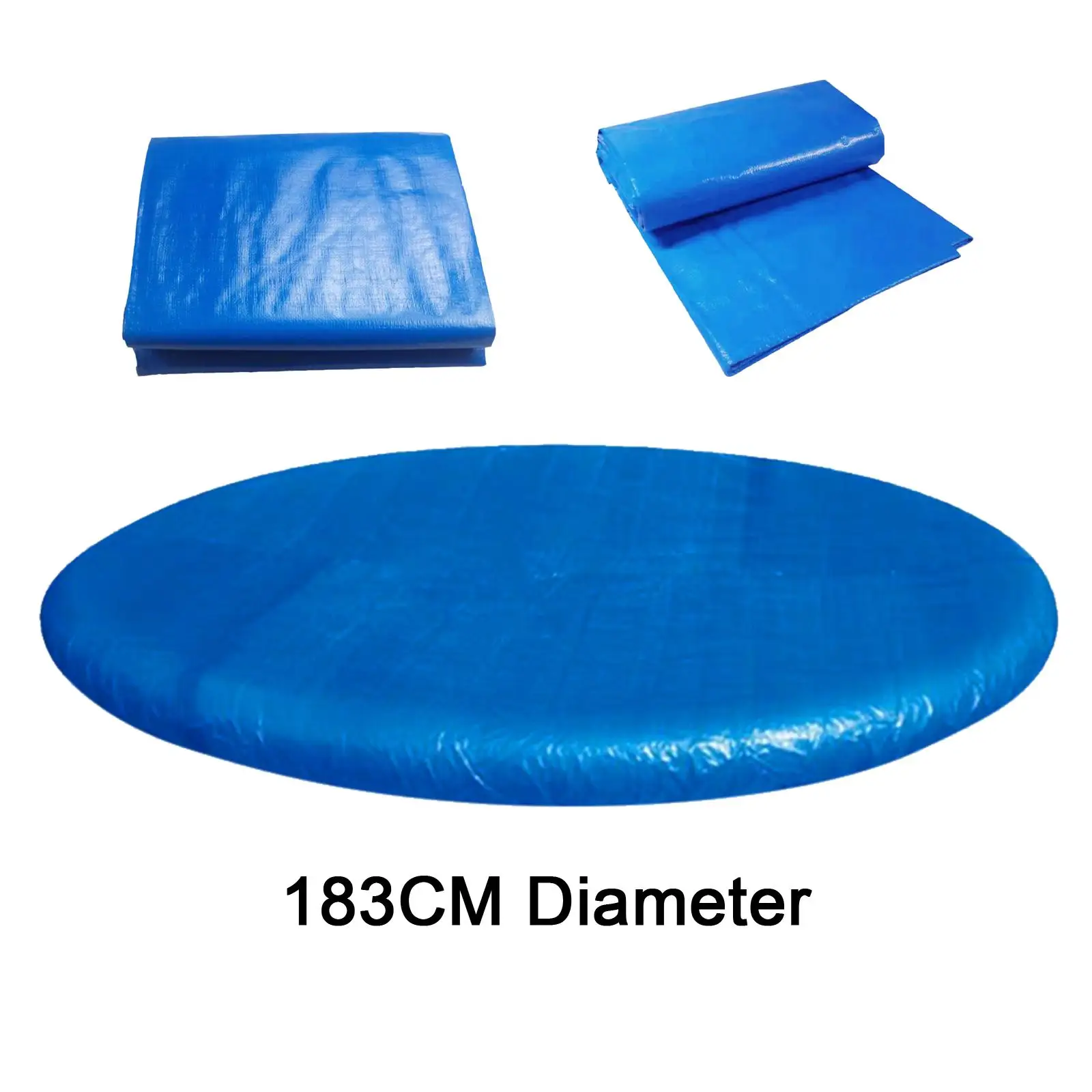 Round Pool Cover, Inflatable Pool Cover, Multifunctional Dustproof,above Ground Pools Lid,Pools Protector for Equipment,Pools