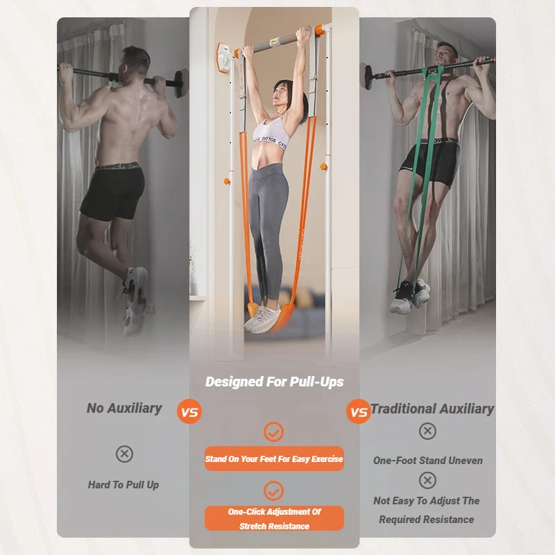 Set De 5 Bandas De Resistencia DT CHERYL Con Asas, Anclaje Y Funda – Entrenamiento De Fuerza Y Estiramientos, Látex Natural Para Uso Diario