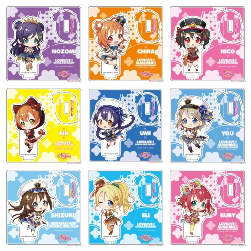 Love Live! School Idol Festival 1 Anime Cute Acrylic Stand Figure Stand Plate Cosplay Prop Decor Cartoons Keychain Gifts 10CM