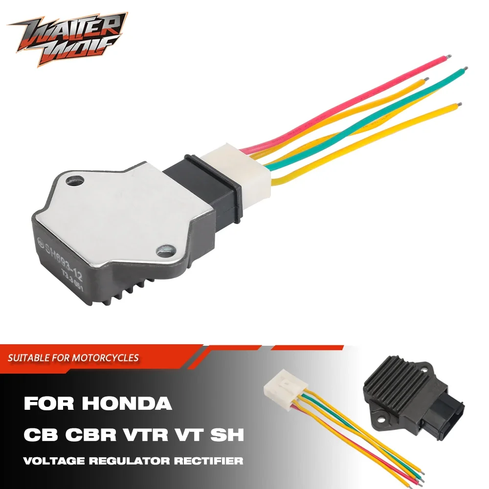 Voltage Regulator Rectifier For Honda NES125 NES150 NSR125 CBR600 CBR900 CBR1100 VTR1000 CBF500 CBF600 VT750 CB400 CB CBR Hornet