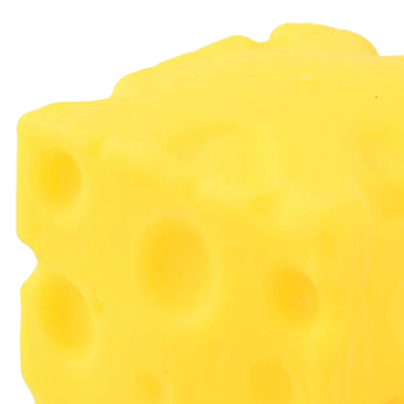 

Мягкий антистрессовый мяч-кубик в форме сыра, не прыгающий, для снятия стресса, сенсорная игрушка ASMR, подарок