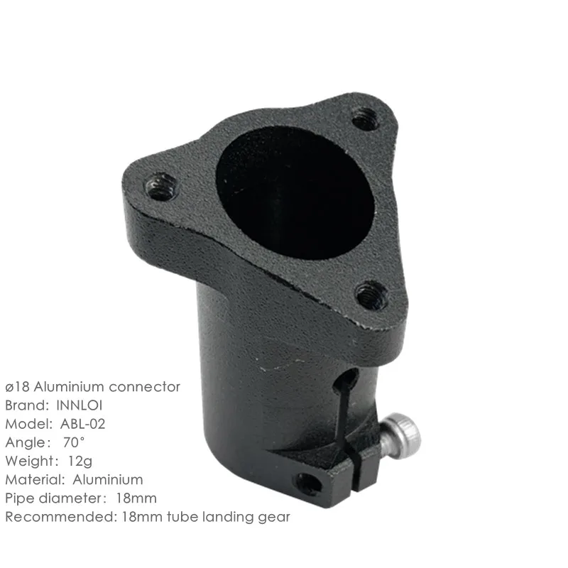 XAERO D18 18mm 70 Grad Aluminium T-Stück Dreifachhalterung für Drohnen-Stativ – Detail 23