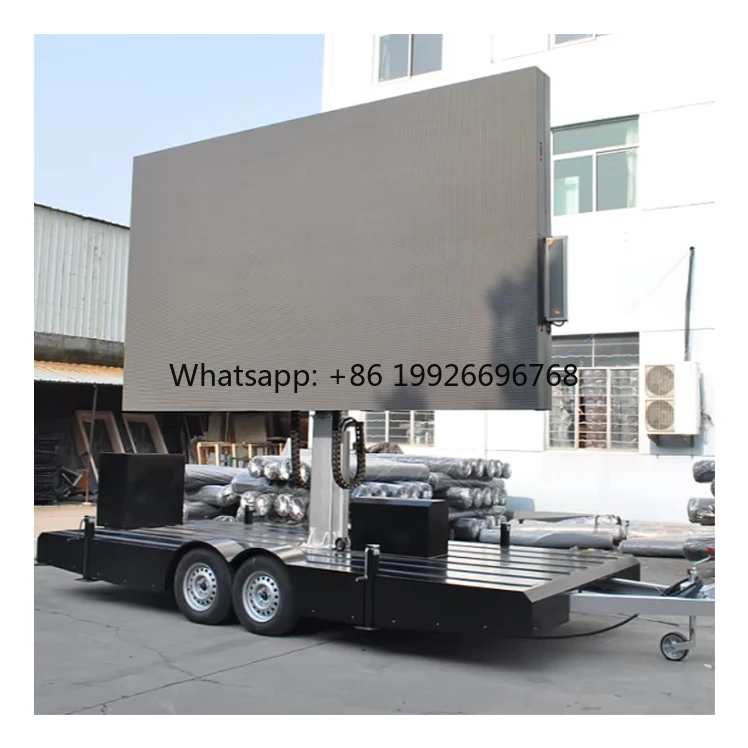 

Outdoor Full Color Led Mobile Trailer Screen P4mm LED Display Screen