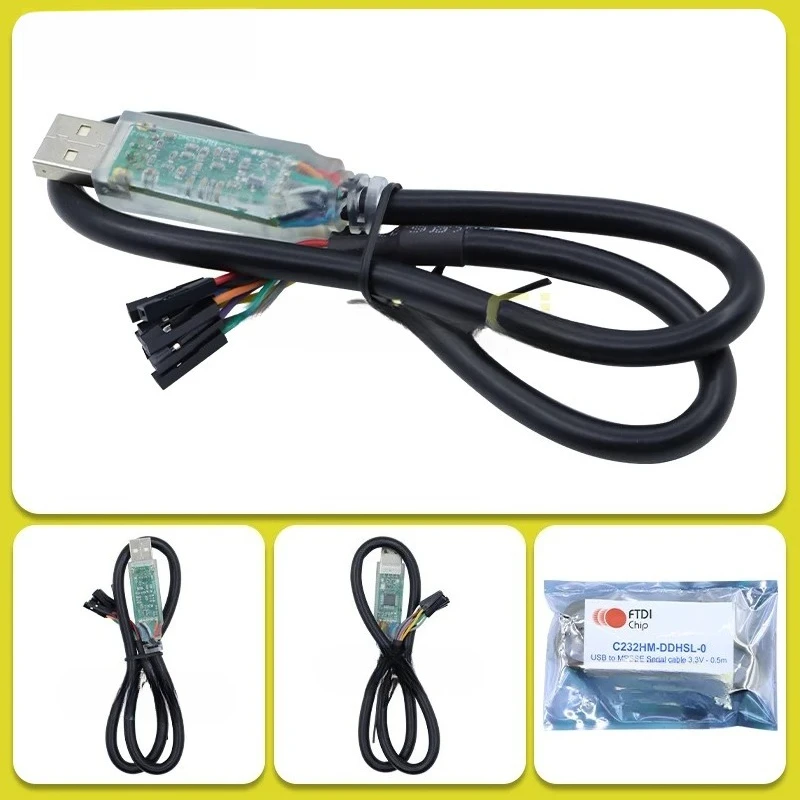 

Genuine C232HM-DDHSL-0 EDHSL high-speed USB MPSSE cable FTDI FT232H in stock