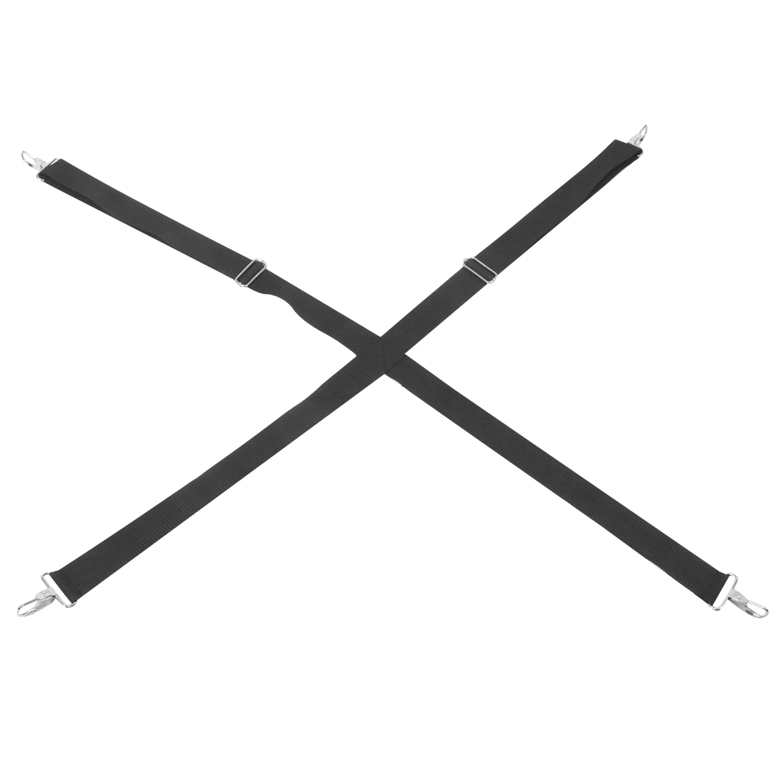 

Snare Drum 5cm Black Double Shoulder Sling Adjustable for Most Drums Drum Sling Marching Band Harness Replacement