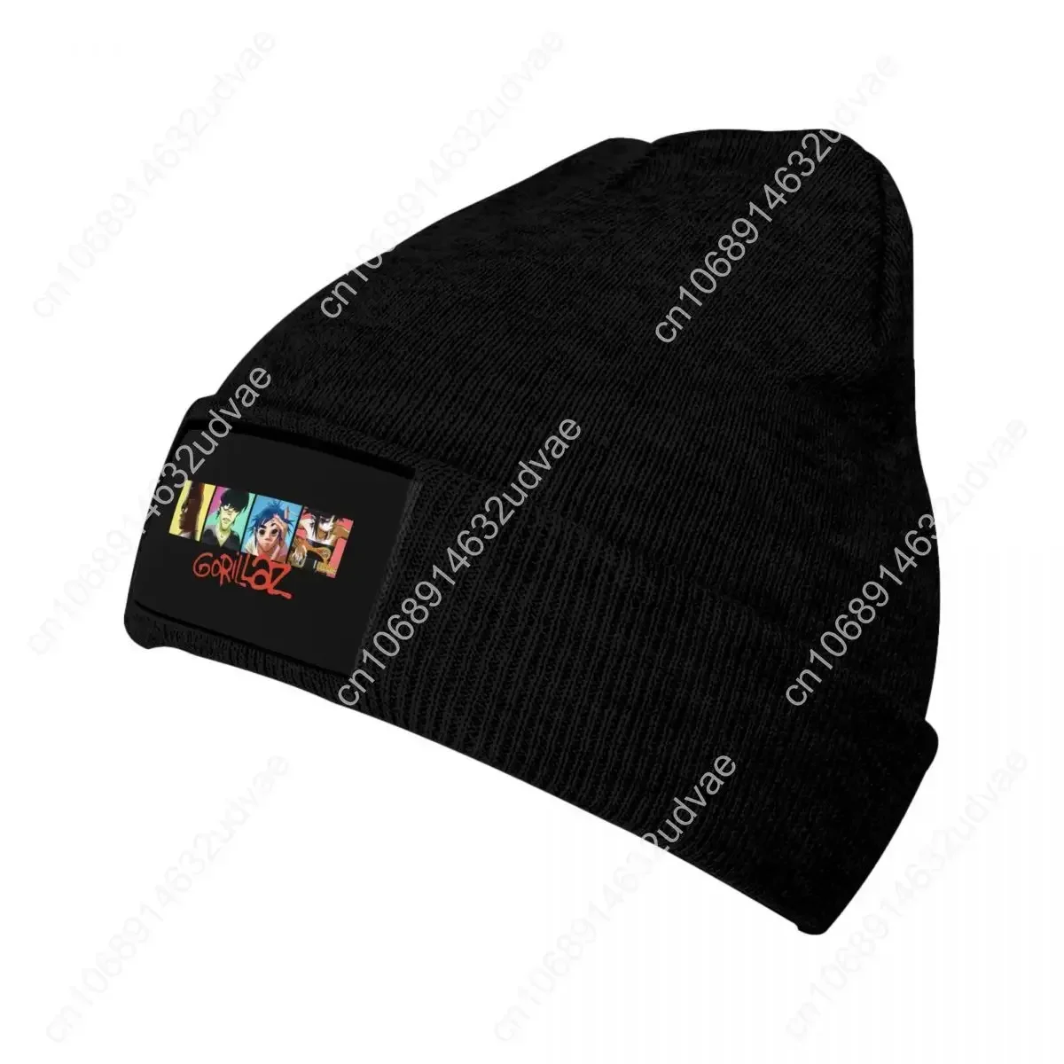 

Gorillaz Rock Knit Hat Beanies Winter Hat Warm Hip Hop Music Cap Men Women