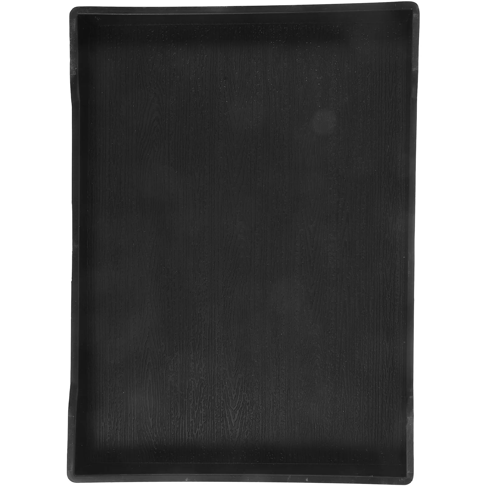 

Tortoise Black Reptile Feeding Bowl Pet Food Water Dish Turtle Supplies Unbreakable Easy Clean Simulated Wood Grain Weighted No