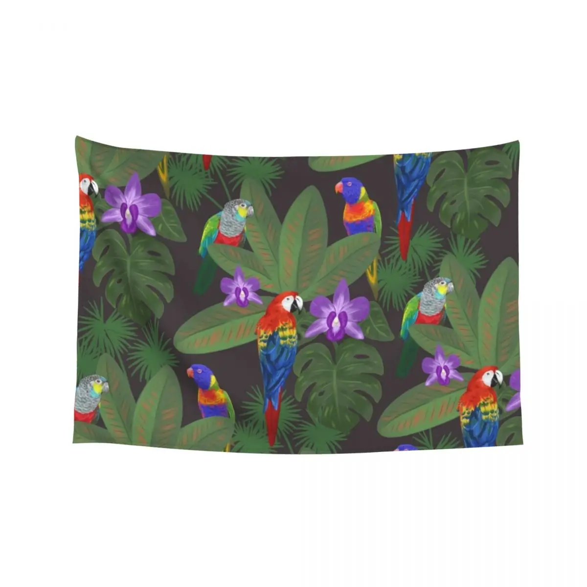 

Tropical Bird Friends Tapestry Aesthetic Home Decor Room Aesthetic Decoration Aesthetic On The Wall Tapestry