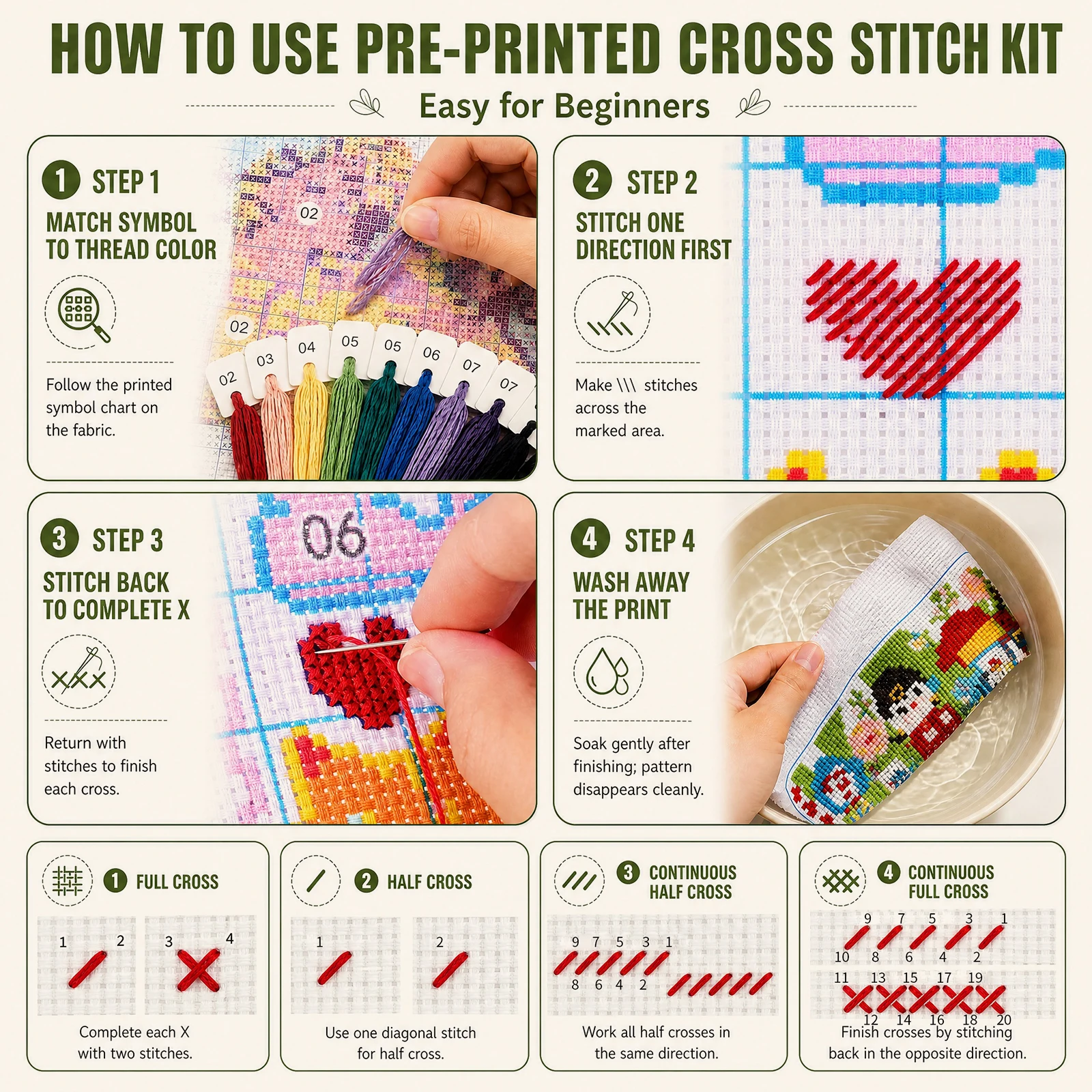 Cross Stitch Embroidery Kit 26 - Cross Stitch Stamped Kits Beginners review and price