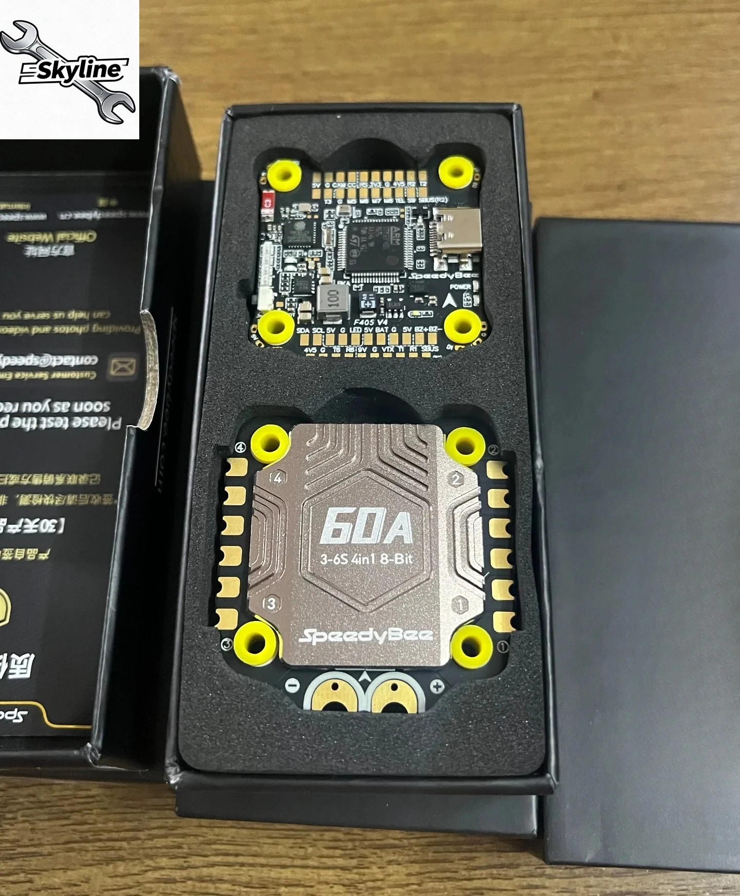 

F405 V3 55A FC&ESC 3~6S Lipo 30x30mm Bluetooth For FPV racing