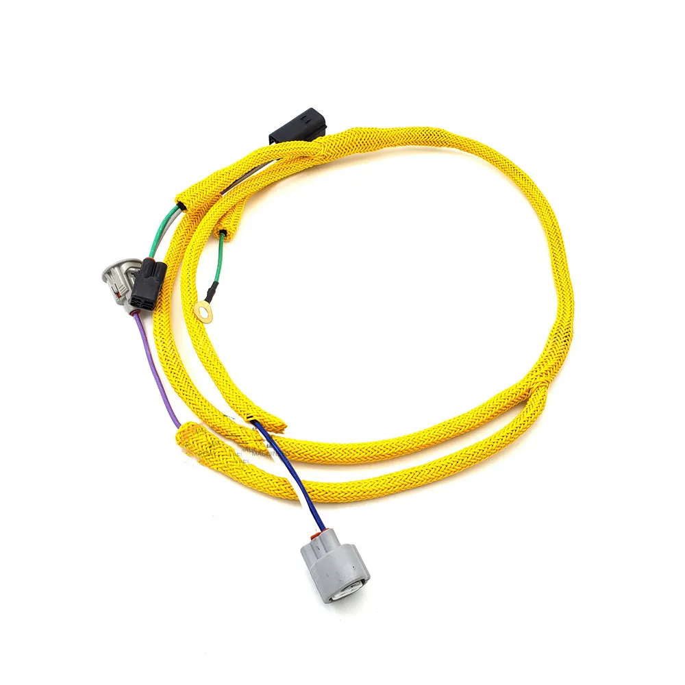 Excavator Parts For Kobelco SK200/210/250/260-8 Super 8 Generator Wiring Harness J05E Engine Water Temperature Cable Plug