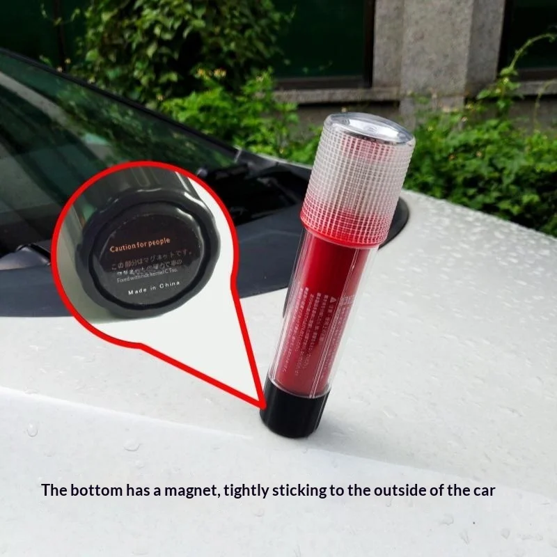 1Pcs Car Supplies Warning Light Magnetic Flashlight LED Emergency Road Fault Special Safety Strobe Light Signal Alert Lamps