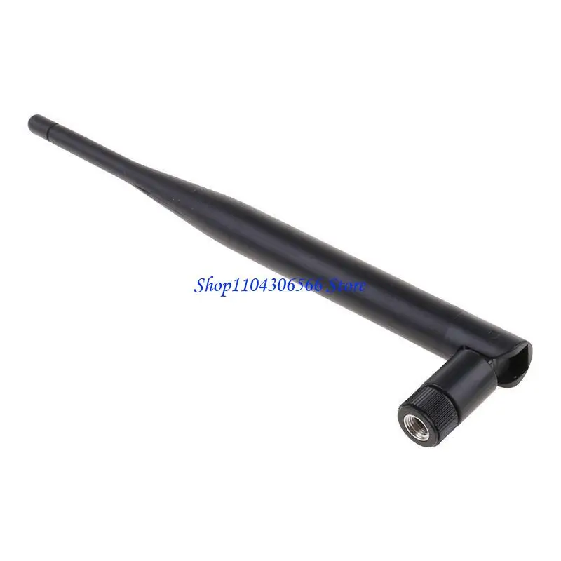 02DD RP-SMA Male 868 MHz 5dBi Wireless Antenna Router Antenna+15cm RP SMA Female to I