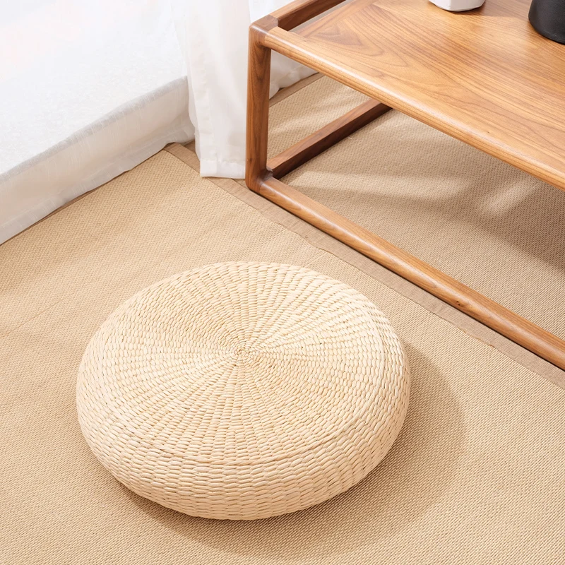 For Japanese tatami futon cushion household floor lazy floor meditation meditation straw cushion bay window