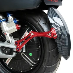 Universal Carbon Fibre Motorcycle Mudguard Electric Vehicle Fender Mud Splash Guard Thicken Cnc Fender Mudguard Fit For N1s M3