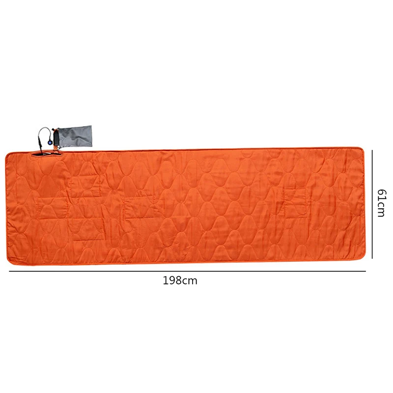 Outdoor Usb Heating Sleeping Mat Camping Heated Sleeping Mattress 5V USB Sleeping Bag Electric Heating Pad Camping Accessories