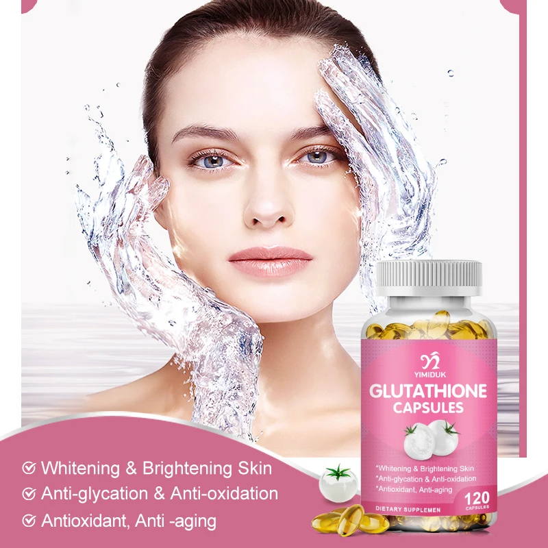 White Tomato Glutathione Capsules Anti-Aging Dull Skin Whitening Skin Supplements Restore Baby Like Skin