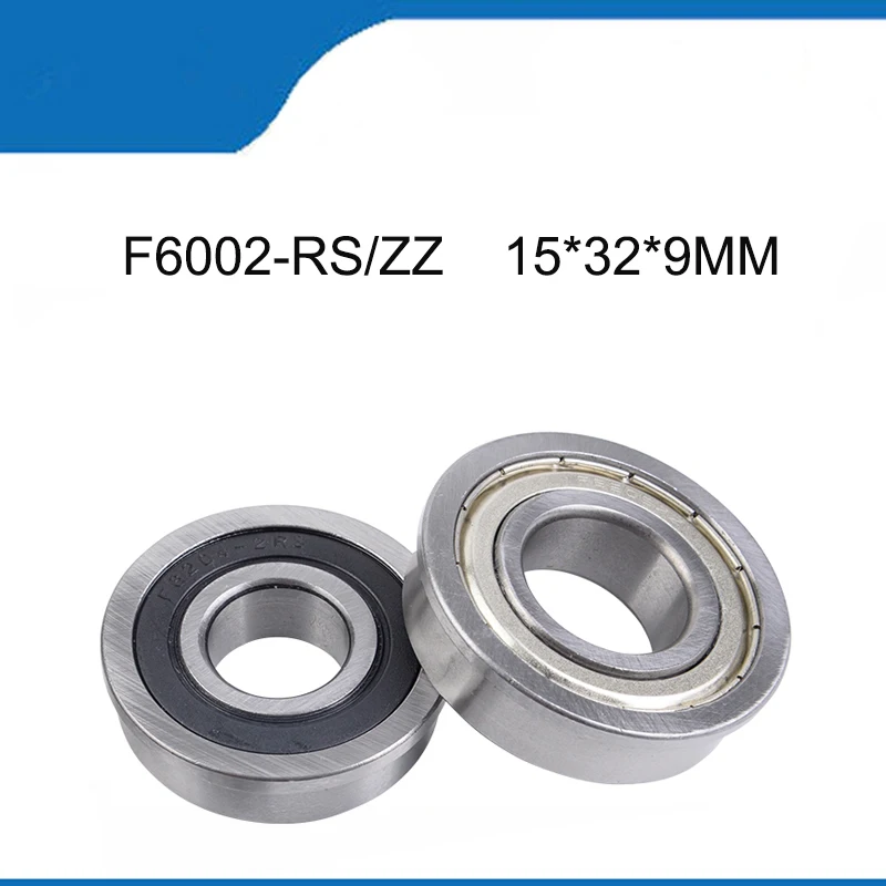 High Quality( ABEC-1) F6002RS/ZZ F6002-2RS F6002ZZ 5/10PCS (15*32*9MM) Corrosion Resistance And Quality Deep Groove Ball Bearing