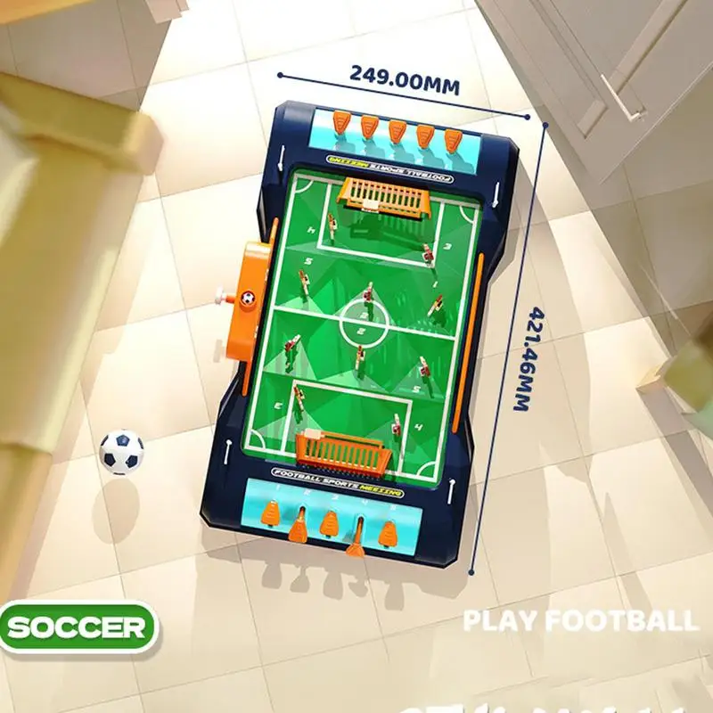 

Футбол Настольная игра Интерактивные игрушки Настольный футбол Семейная игра Спорт в помещении Развивающие игрушки Футбольный набор с держателем результатов для