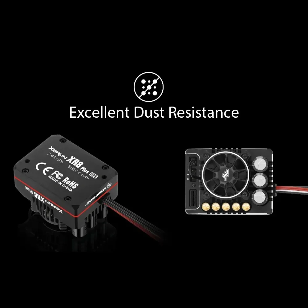 Hobbywing XR8 Plus G2s 200A Esc Sensored Brushless Motor Combo 4268 / 4274 for 1/8 RC Cars Racing Buggy Truck