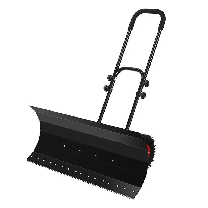 [Wide push shovel] Outdoor snowmobile hand-wheeled large snow removal and shoveling tool