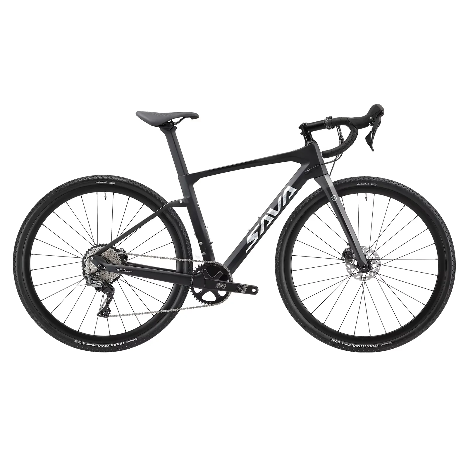 SAVA Gravel Bike Carbon Fiber Frame Gravel Adult Road Bike All Terrain Off-Road Bike Belt GRX 11S Speed ​​Racing Bike