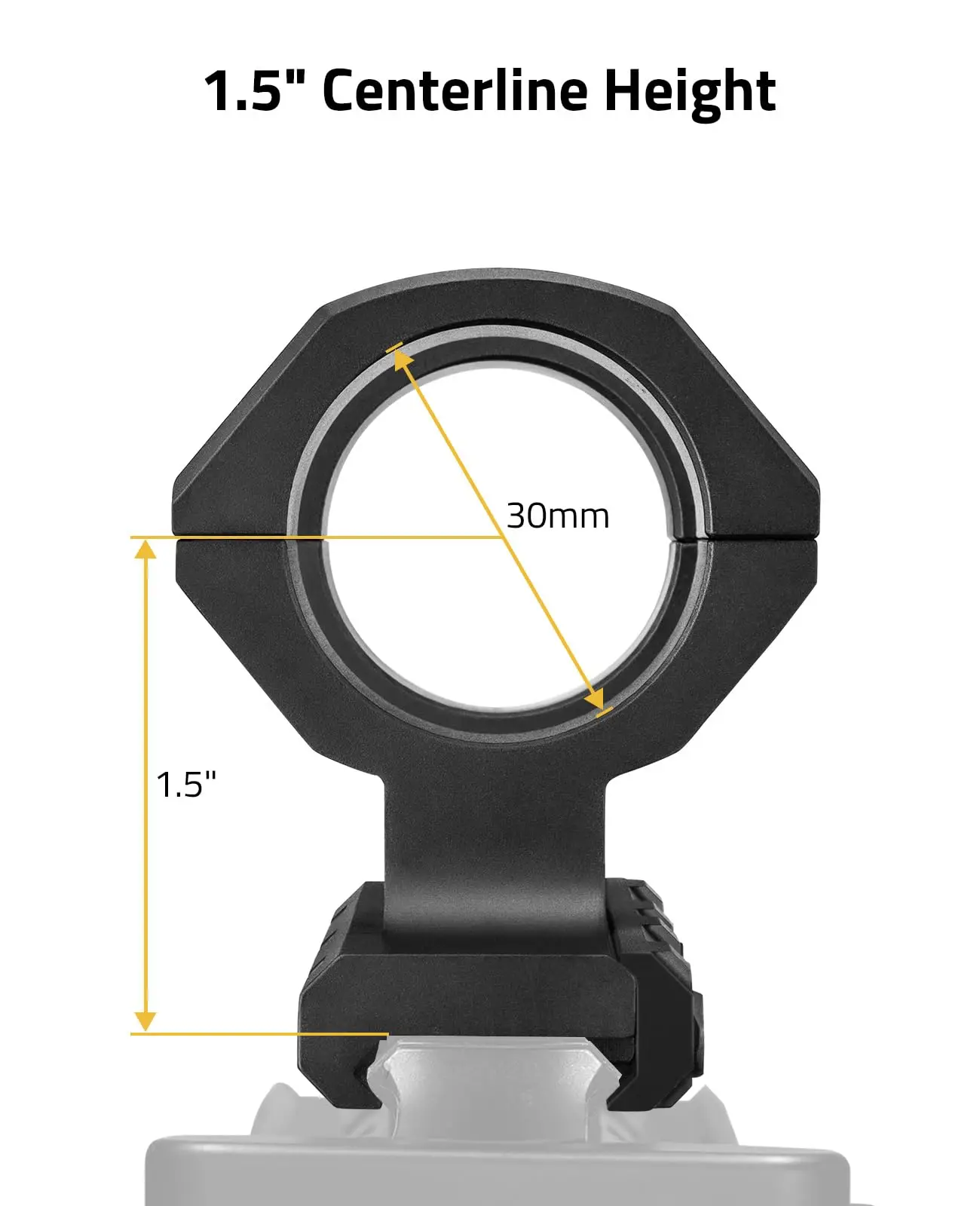 CVLIFE الدقة إزاحة نطاق الكابولي جبل 20 MOA البصريات 30 مللي متر أنبوب جبل حلقات مزدوجة قطعة واحدة صالح Picatinny السكك الحديدية للصيد