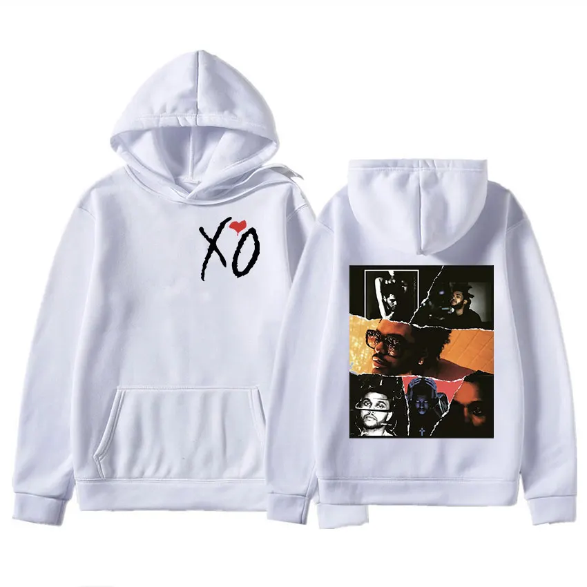 Rapper The Weeknd Graphic Hoodie After Hours Til Dawn Print Hooded Sweatshirts Men Women Hip Hop Vintage Pullovers Streetwear