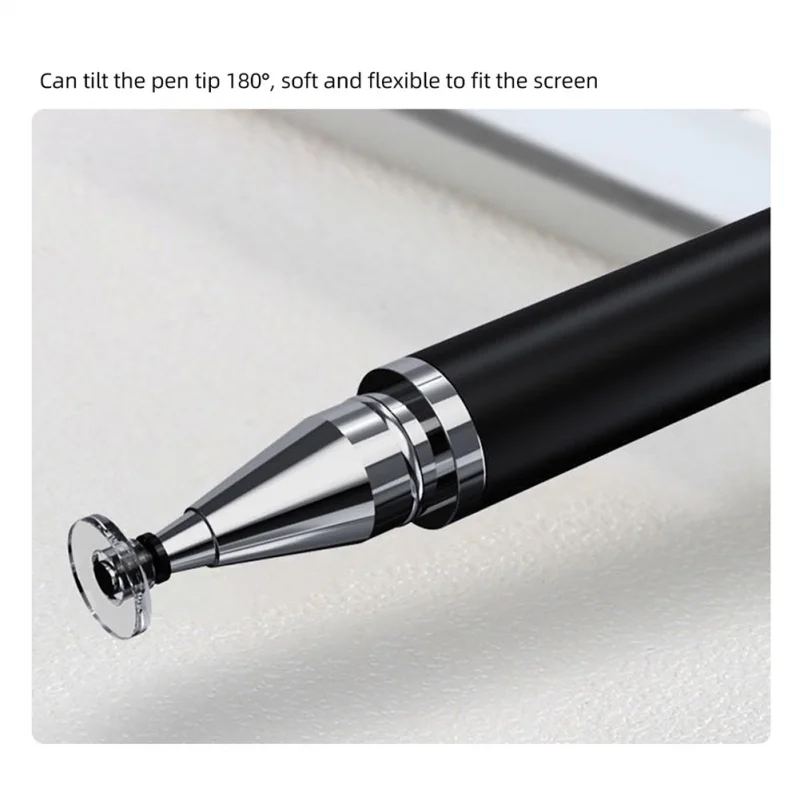 2 In 1 Stylus Pen For Cellphone Tablet Capacitive Touch Pencil For Iphone Samsung Universal Android Phone Drawing Screen Pencil
