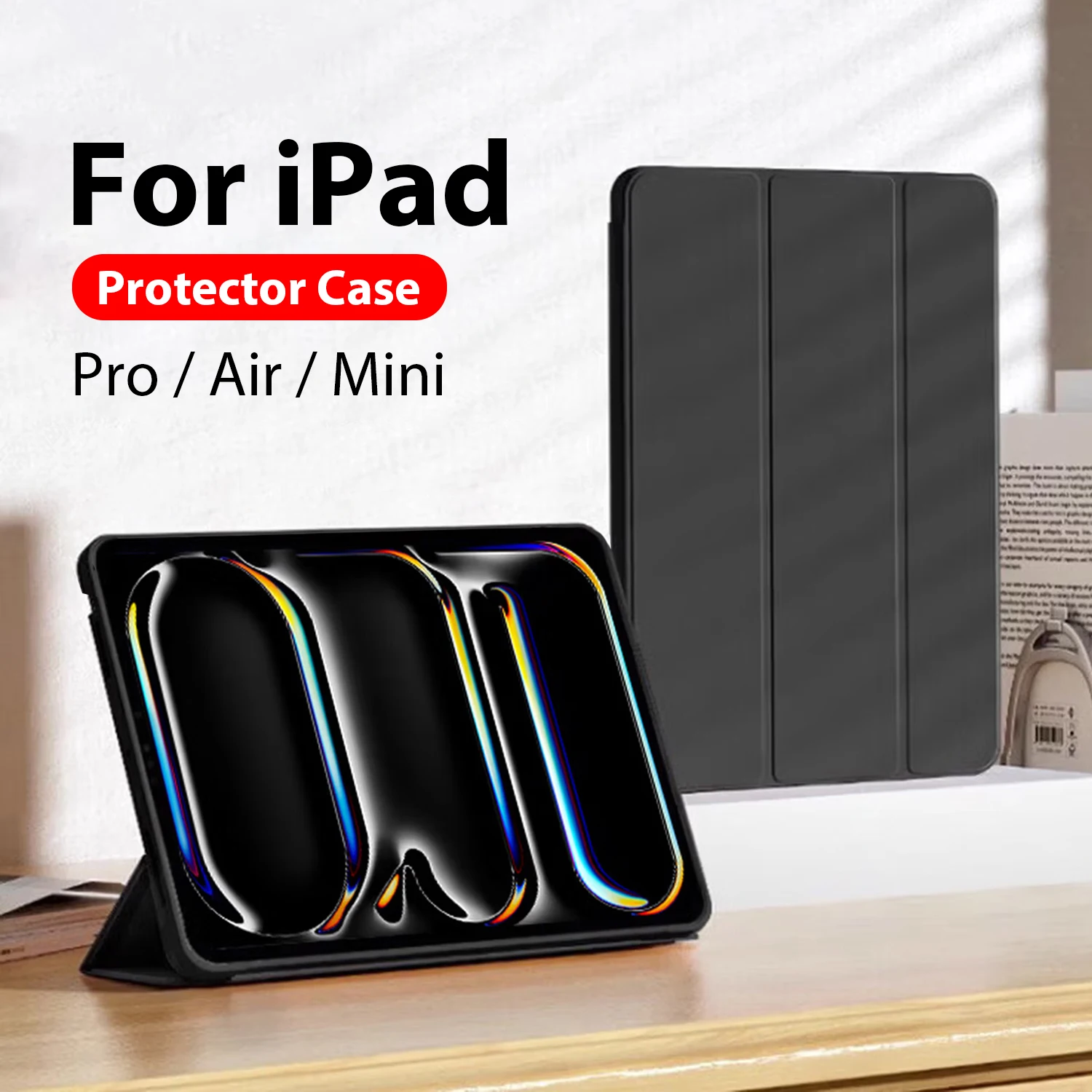 

Чехол для iPad Air 11 M4 2026, M3, M2, 5, 4, 11-го поколения, A16 Pro 13, M5, 12.9, 10, 9, 9-го, 10-го поколения, Mini 7, 6, 8-го поколения, 10.9, 2025 – Защитный чехол