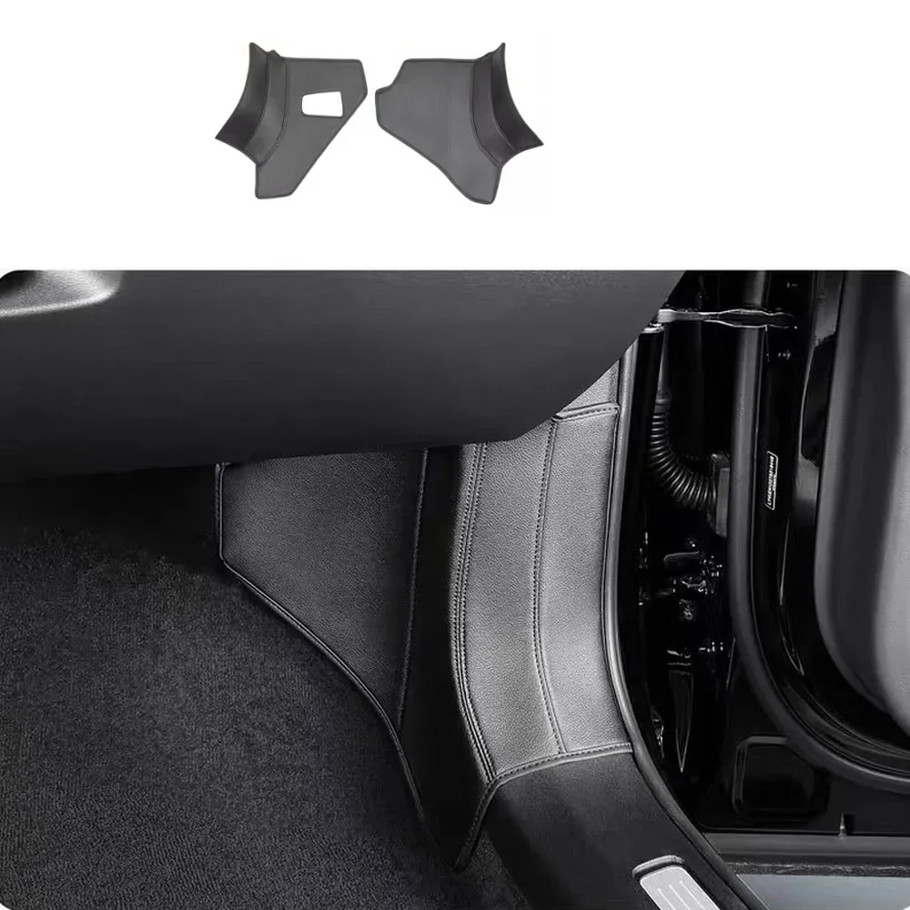 

Пороговая планка для BYD Leopard Titanium 7, противоударная накладка для водителя и пассажира, педали приветствия, внутренние кожаные наклейки, модифицированные