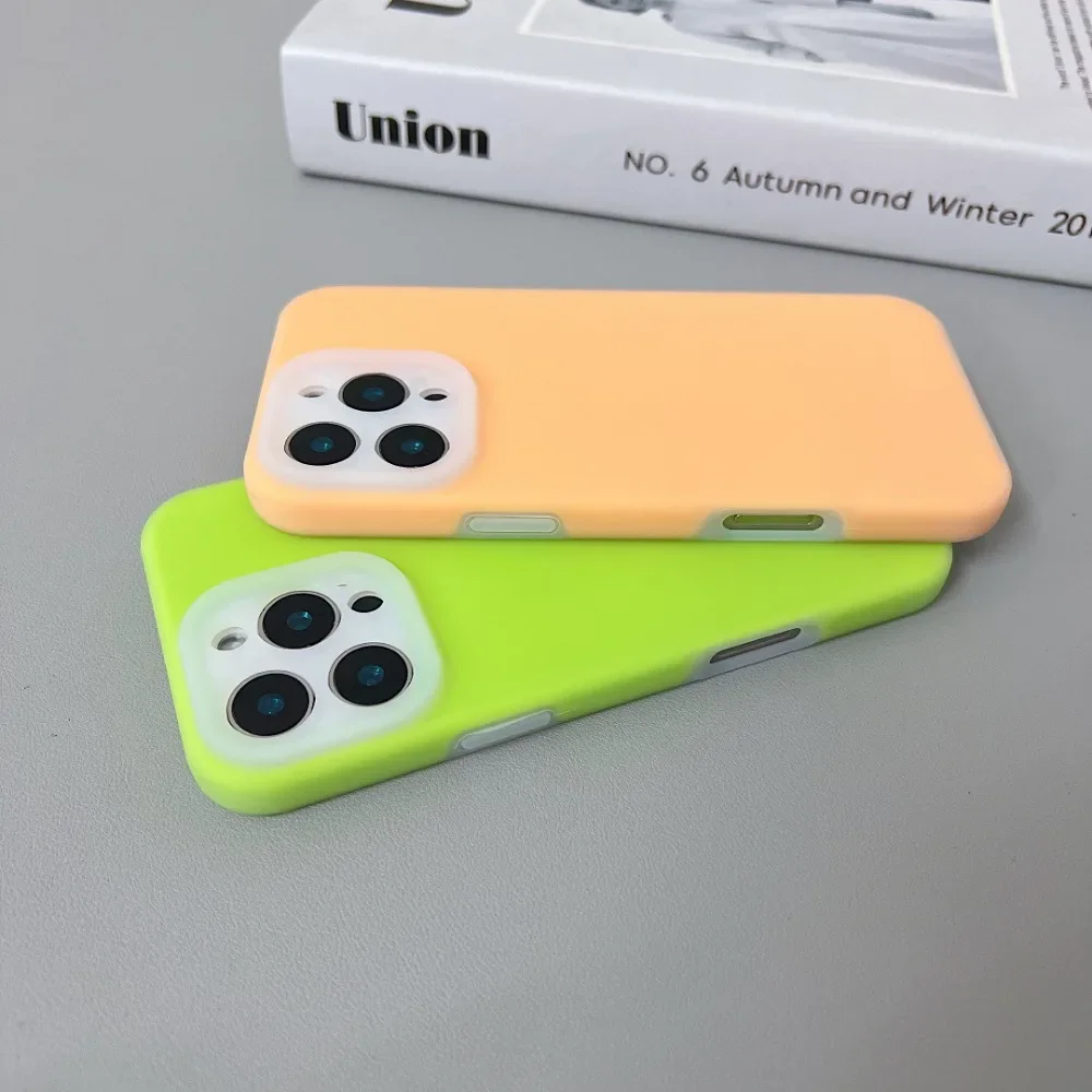 Оригинальный желейный флуоресцентный жидкий силиконовый чехол для телефона для iPhone 16 Plus 14 13 12 11 15 Pro Max, защитный чехол для объектива камеры