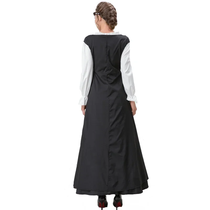 Dame mittelalter liche Prinzessin Kleid Renaissance viktoria nischen Vintage Kleid Kostüm schnüren Cosplay Halloween Karneval Party Kostüm