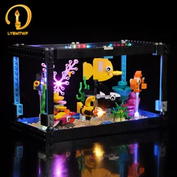 LYBMTWF LED Lights For 31122 Creator 3-in-1 Fish Tank Decorative Lamp With Battery Box (Not Include Lego Building Blocks)