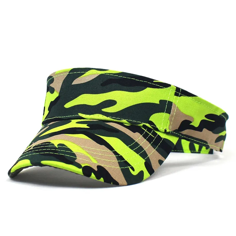 2024 Summer Cotton Print Visors Baseball Cap Adjustable Outdoor Sun Hat For Men and Women 24
