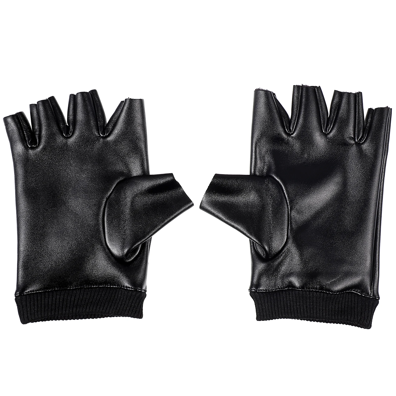 

Half-finger Gloves Cycling Breathable Comfortable PU Unisex Driving Gloves for Riding Biking Fitness Outdoor Activities