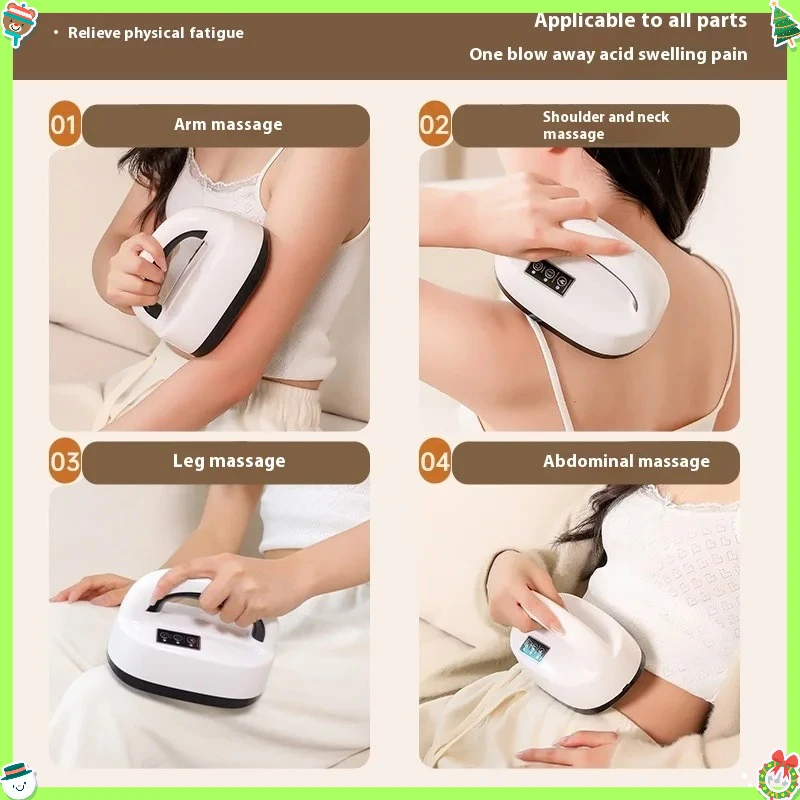 

HOT SALE Six-head Fascia Gun Muscle Relaxation Fascia Gun, Deep Muscle Relaxer Neck Deep Massage